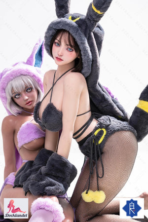 Campanula Twin Sexdocka (Bezlya Doll 155 cm E-kupa Silikon, 2.2CF-serie)