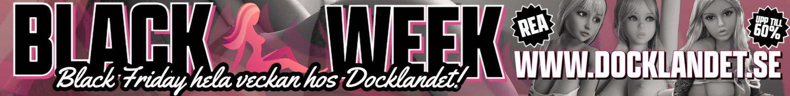 Sexdockor Black Friday hos Docklandet. Black Week Rea på real dolls.