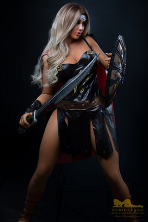 Hedy Warrior Sexdocka (Irontech Doll 164cm E-kupa S26 Silikon)