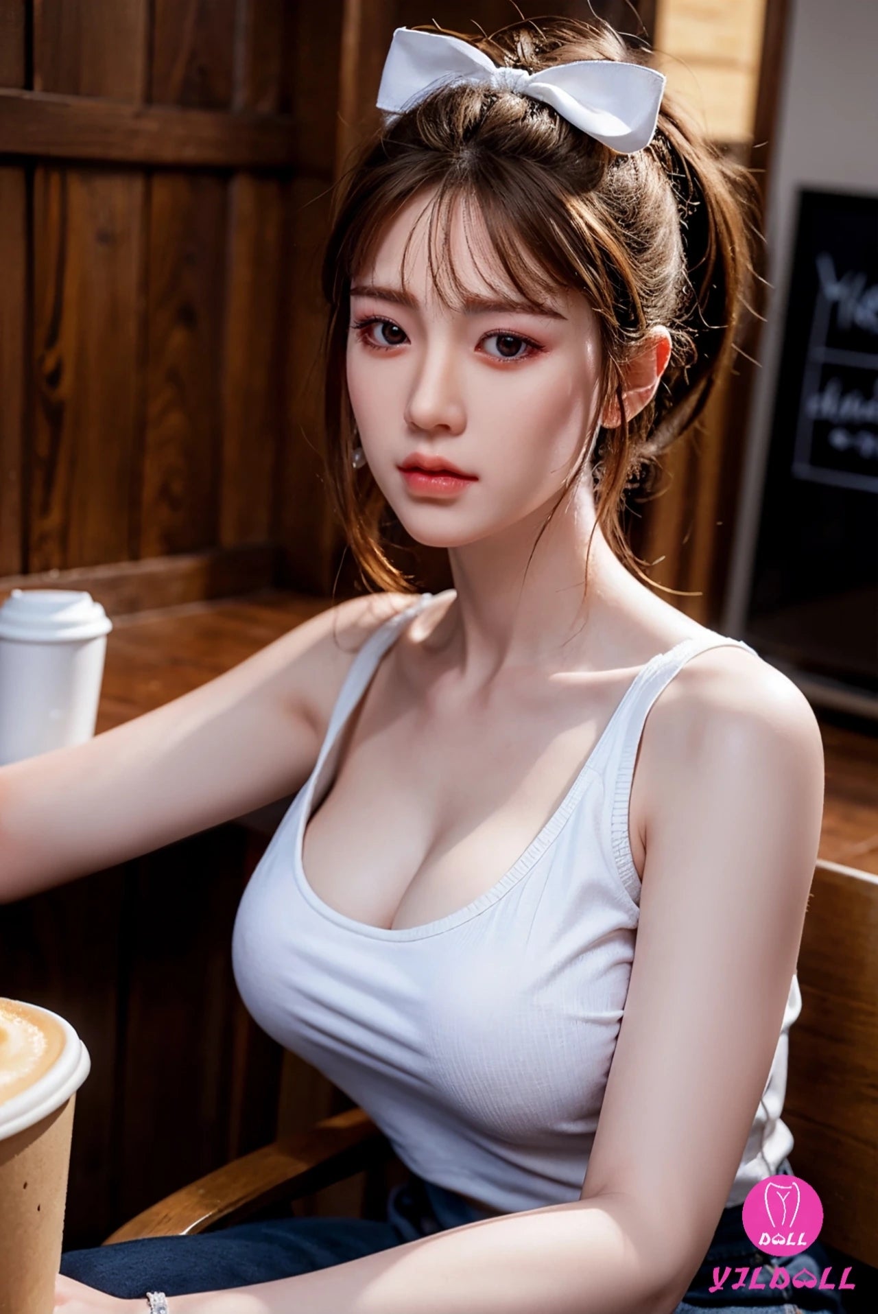 Mikaela seksinukke (YJL Doll 168 cm E-cup #401 TPE+silikoni)