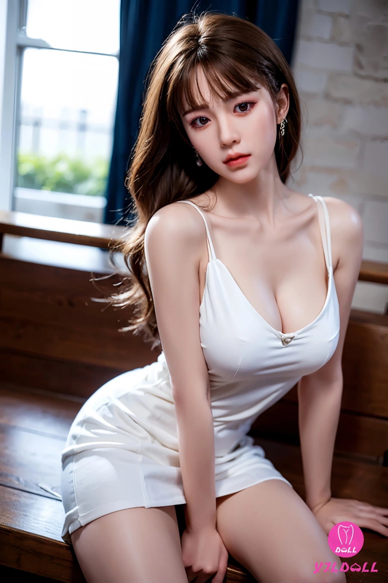 Mikaela seksinukke (YJL Doll 168 cm E-cup #401 TPE+silikoni)