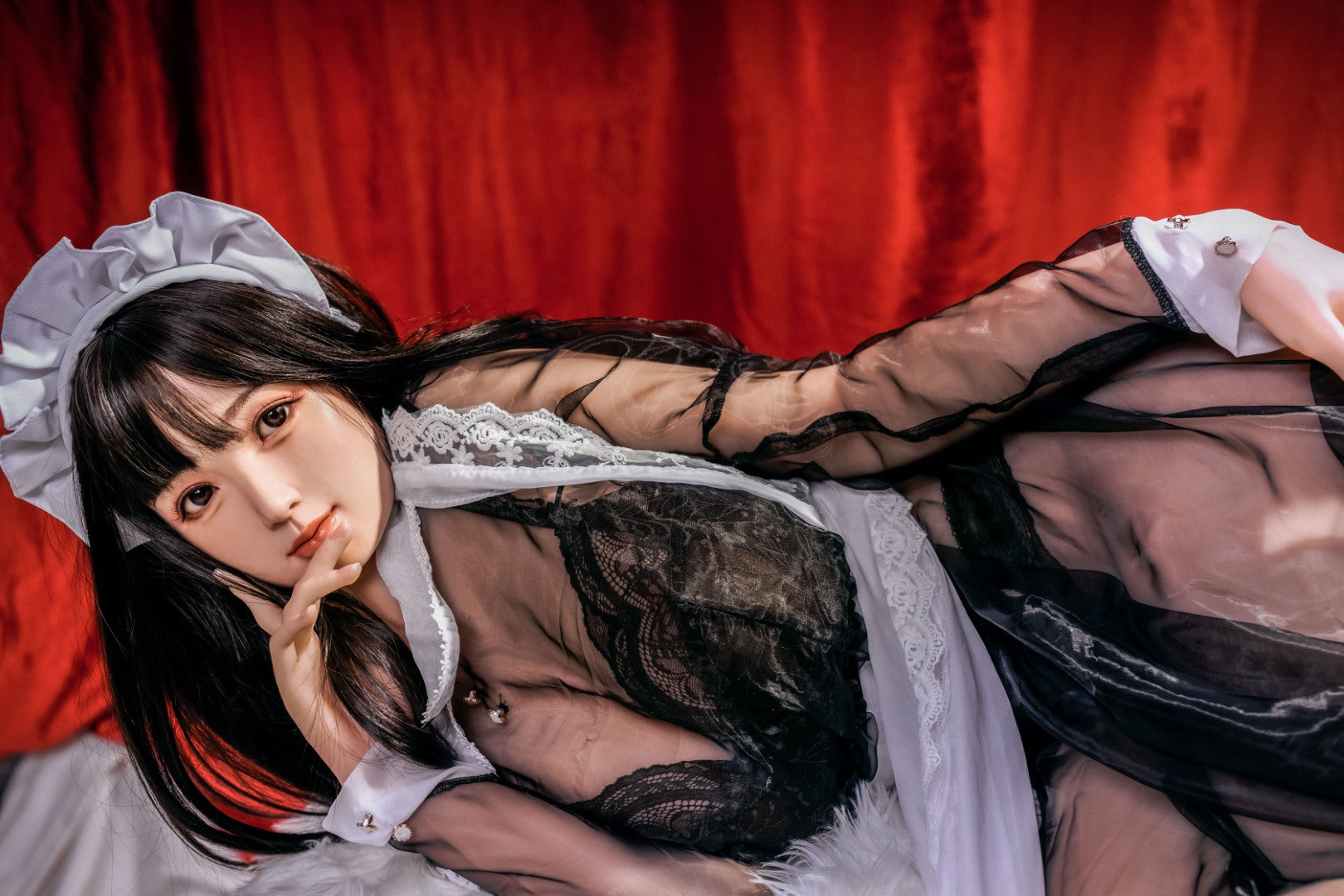 Klitoria seksinukke (Bezlya Doll 155 cm f-cup 2,0 TPE+silikoni)