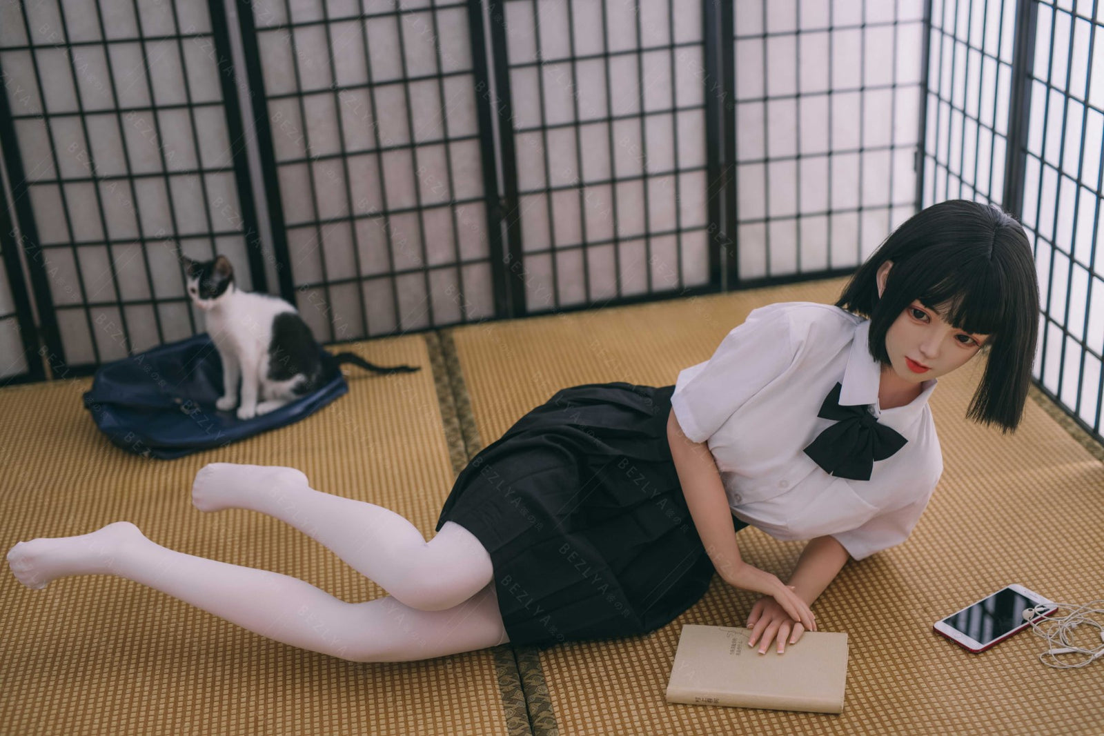 Convallaria seksinukke (Bezlya Doll 149 cm D-cup 2.0 TPE+silikoni)