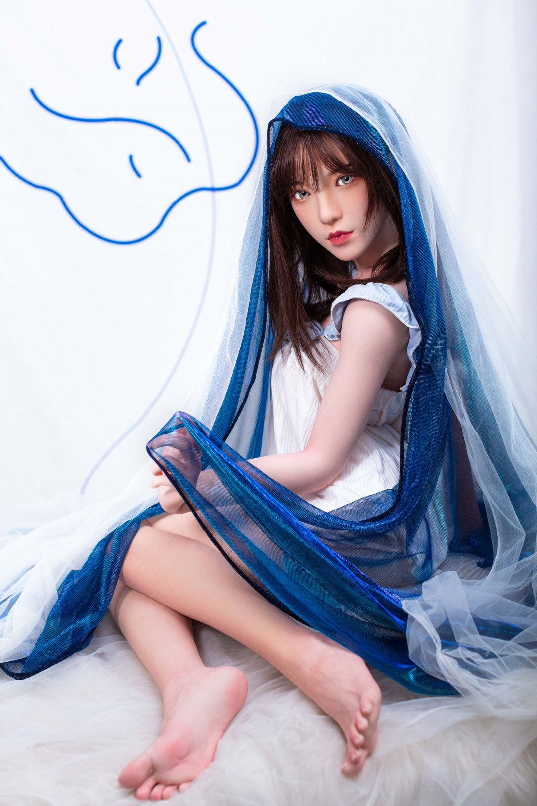Iris seksinukke (Bezlya Doll 150 cm B-cup 2.1 silikoni)