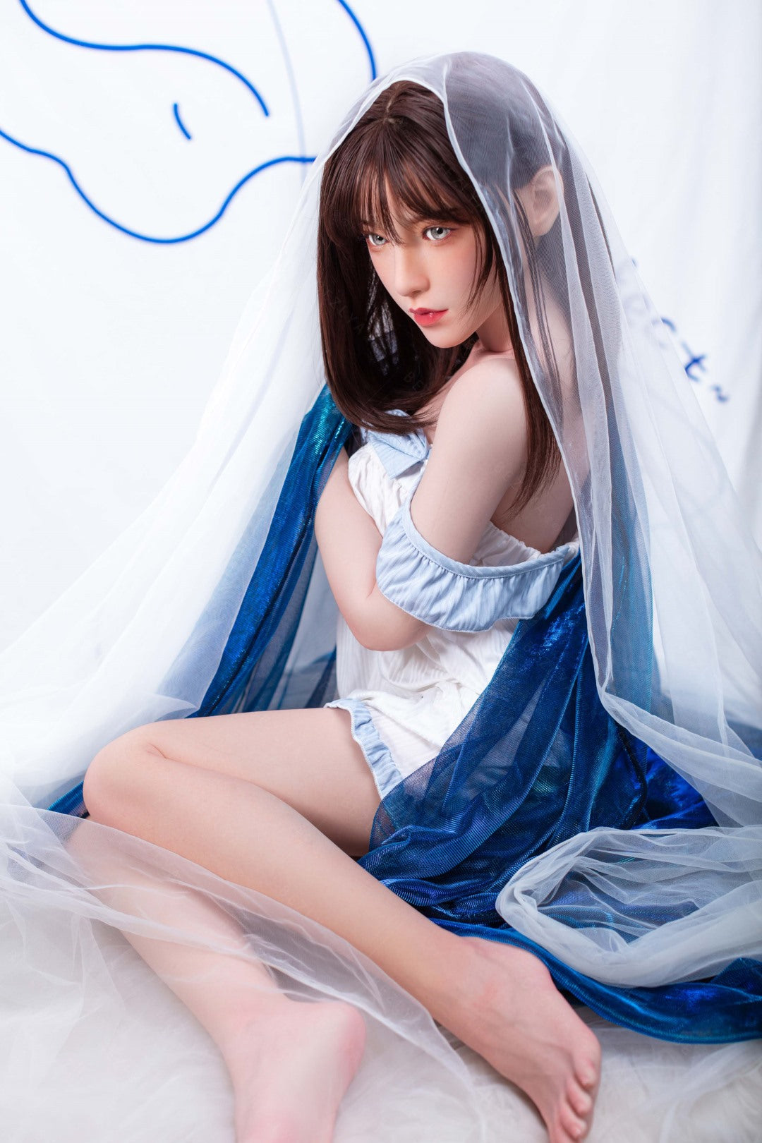 Iris seksinukke (Bezlya Doll 150 cm B-cup 2.1 silikoni)