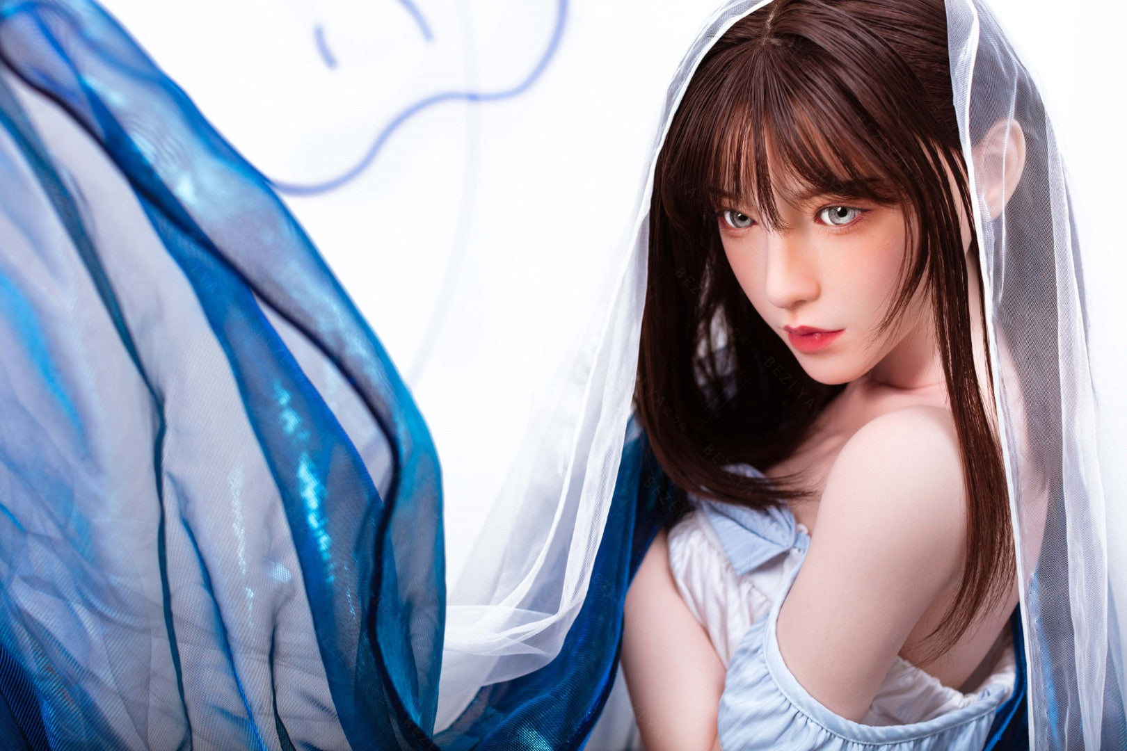 Iris seksinukke (Bezlya Doll 150 cm B-cup 2.1 silikoni)