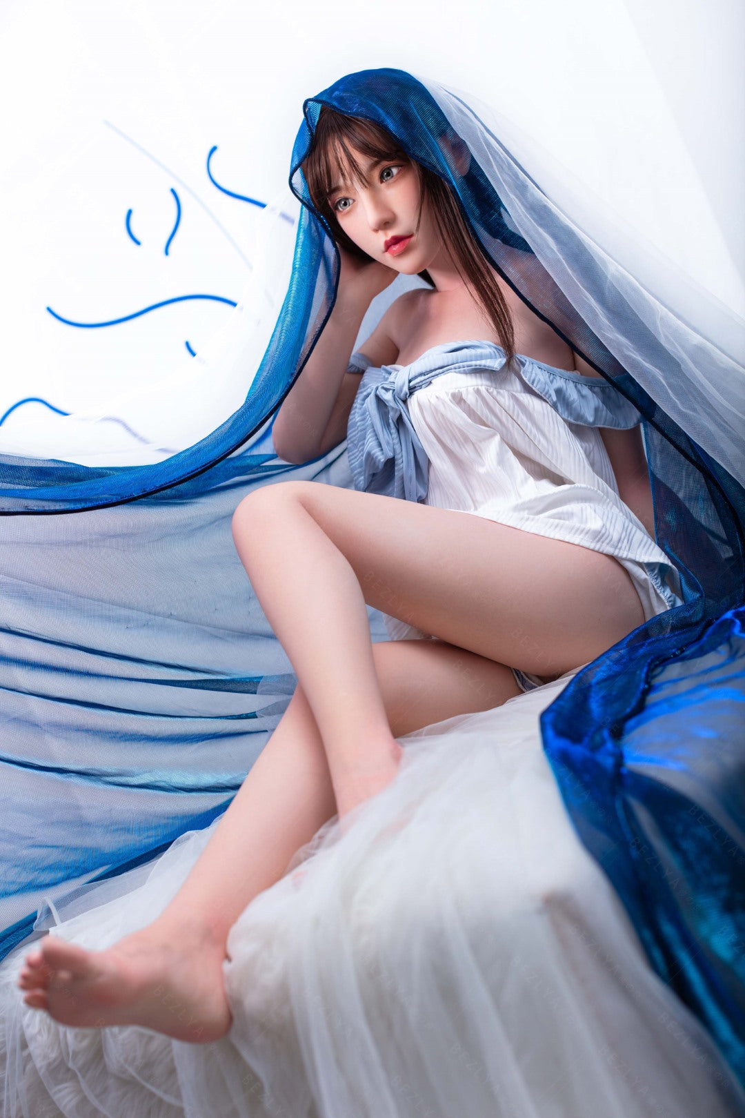 Iris seksinukke (Bezlya Doll 150 cm B-cup 2.1 silikoni)