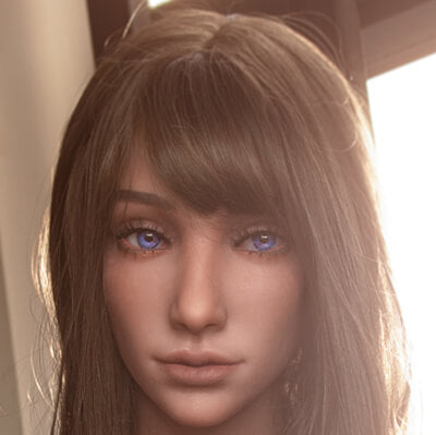 Ylimääräinen pää (FunWest Doll TPE alkuperäinen)