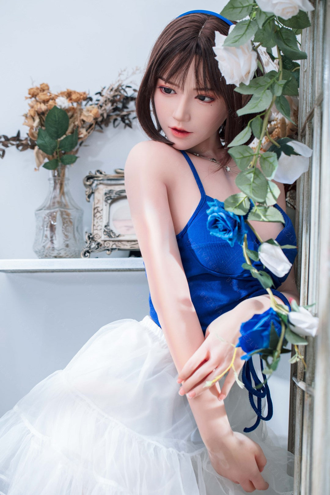 Lagenaria seksinukke (Bezlya Doll 155 cm B-cup 2.0 TPE+silikoni)