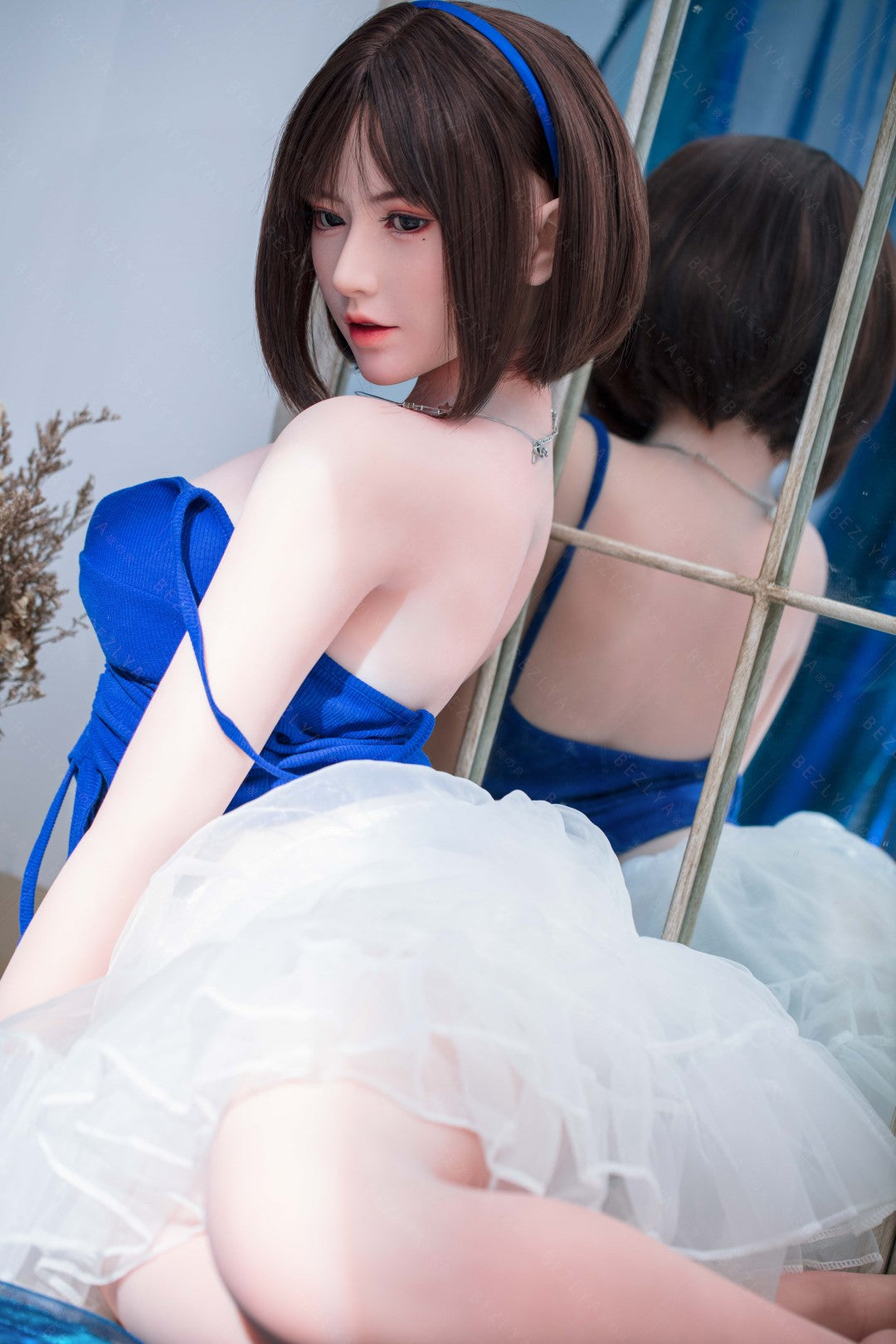 Lagenaria seksinukke (Bezlya Doll 155 cm B-cup 2.0 TPE+silikoni)