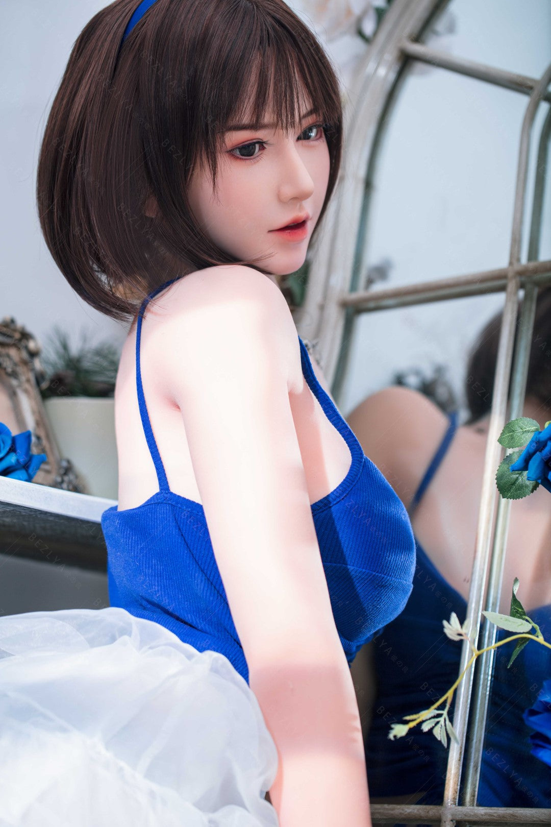 Lagenaria seksinukke (Bezlya Doll 155 cm B-cup 2.0 TPE+silikoni)