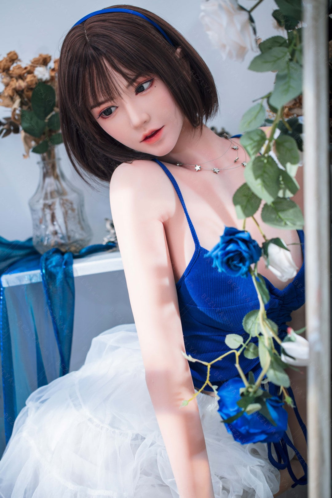 Lagenaria seksinukke (Bezlya Doll 155 cm B-cup 2.0 TPE+silikoni)