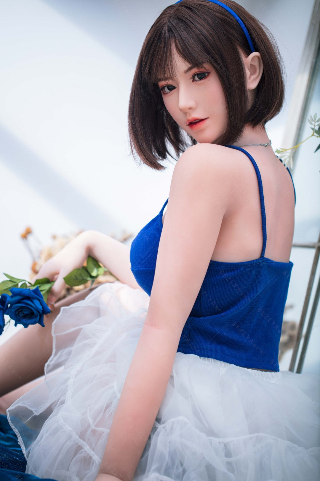 Lagenaria seksinukke (Bezlya Doll 155 cm B-cup 2.0 TPE+silikoni)