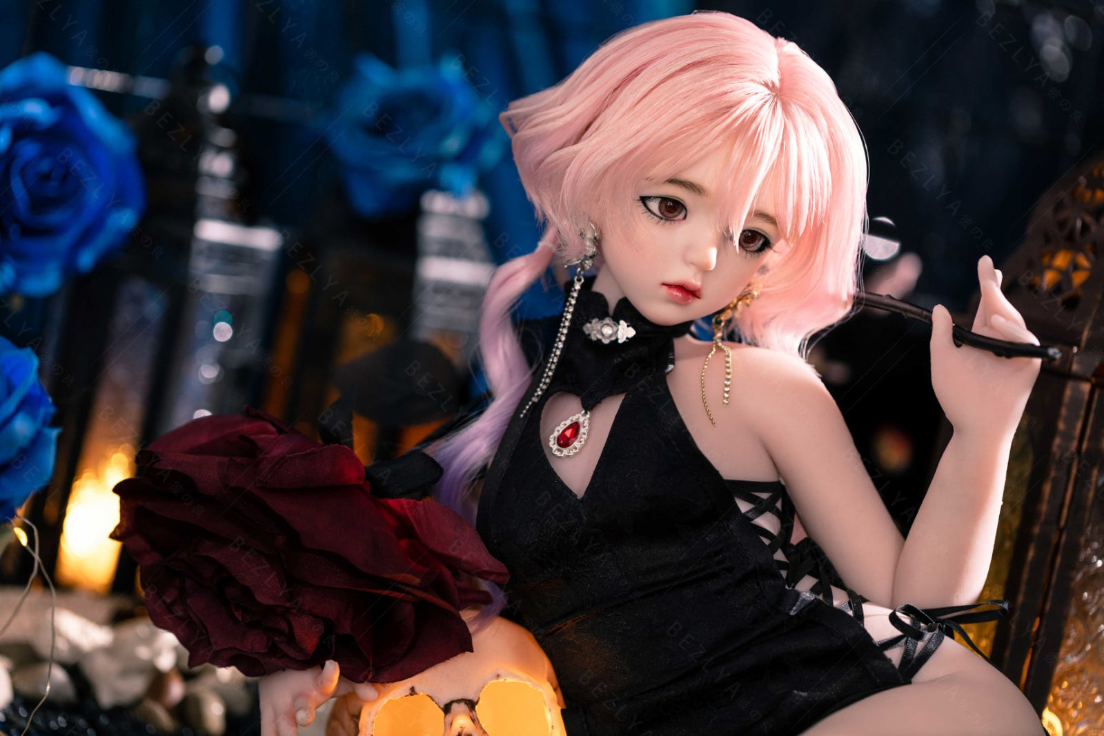 Marja seksinukke (Bezlya Doll 65 cm A-cup 2.2 silikoni)