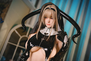 Kellokukka seksinukke (Bezlya Doll 155 cm f-cup TPE+silikoni)