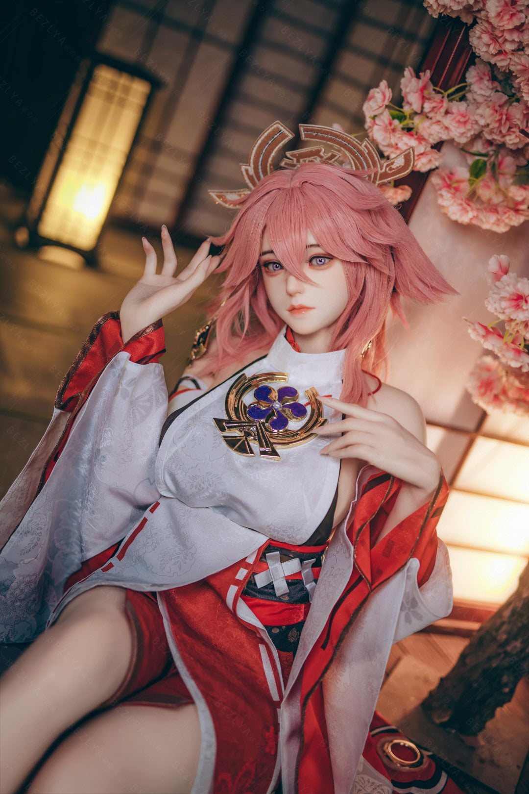 Yae Miko Sexdocka (Bezlya Doll 155cm E-kupa 2.2CF Silikon)