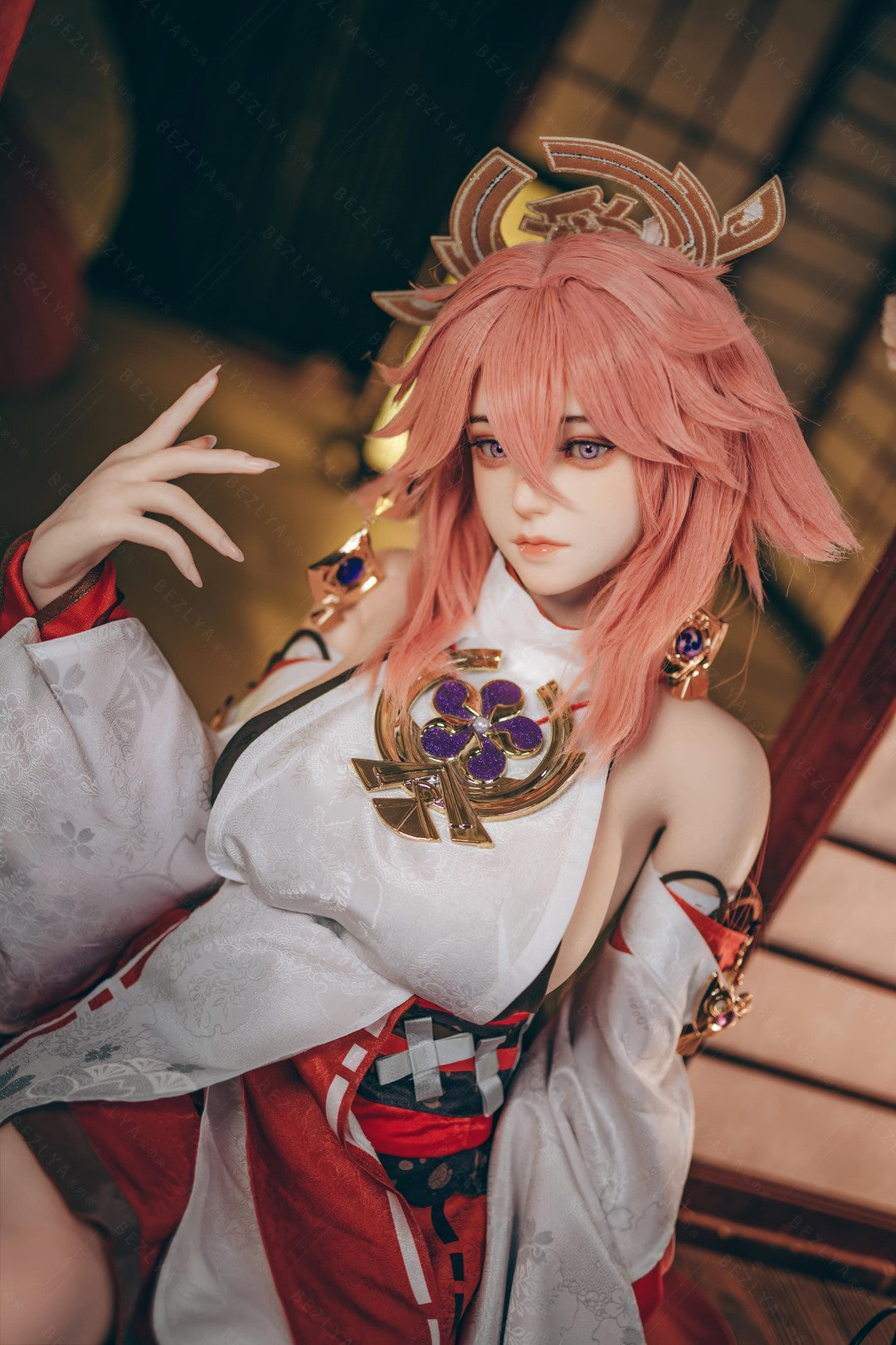 Yae Miko Sexdocka (Bezlya Doll 155cm E-kupa 2.2CF Silikon)