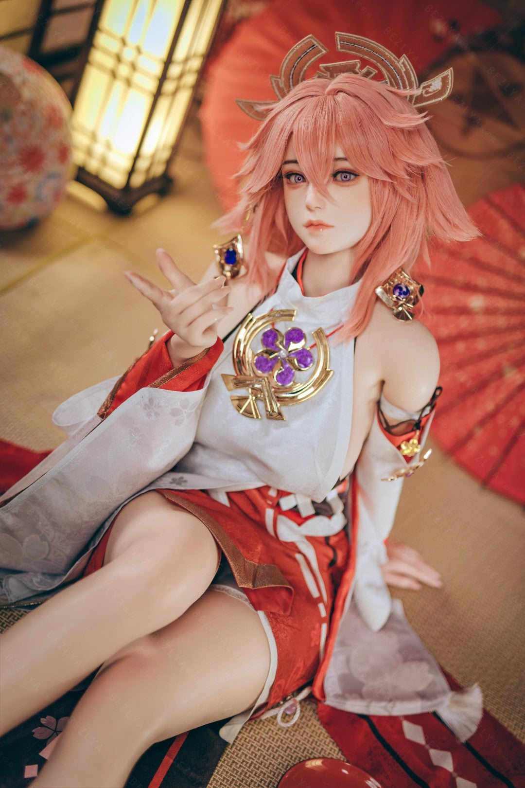 Yae Miko Sexdocka (Bezlya Doll 155cm E-kupa 2.2CF Silikon)