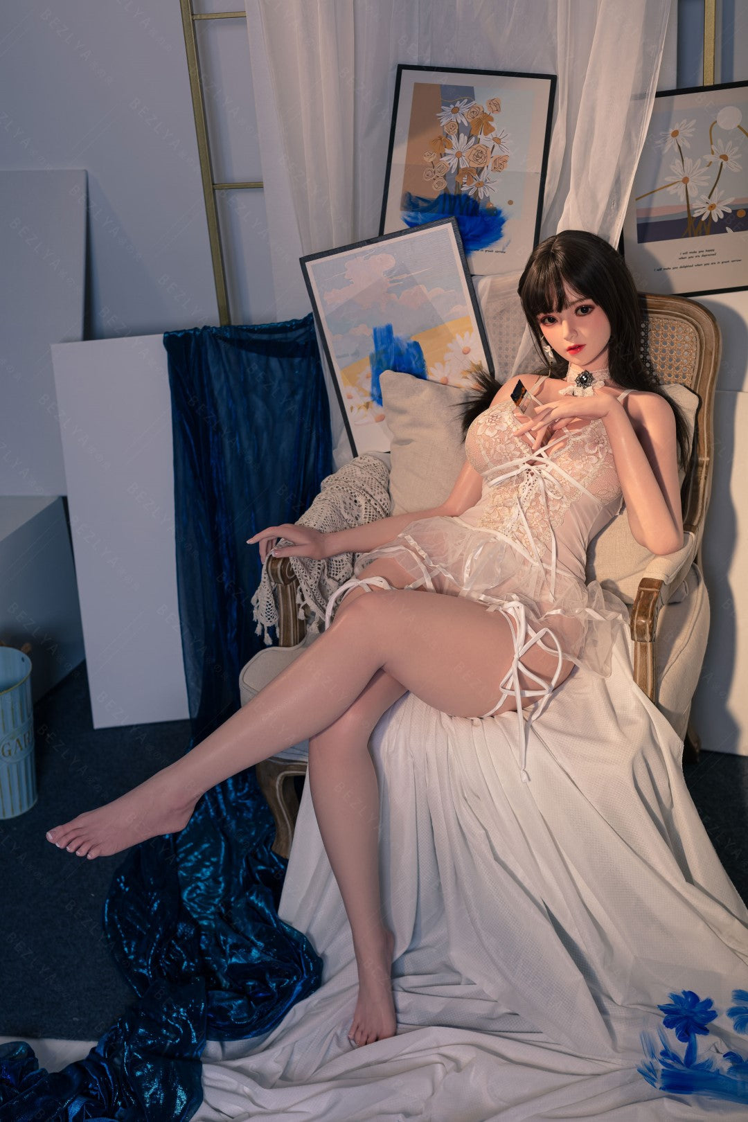 Convallaria seksinukke (Bezlya Doll 155 cm H-cup 2.1 silikoni)