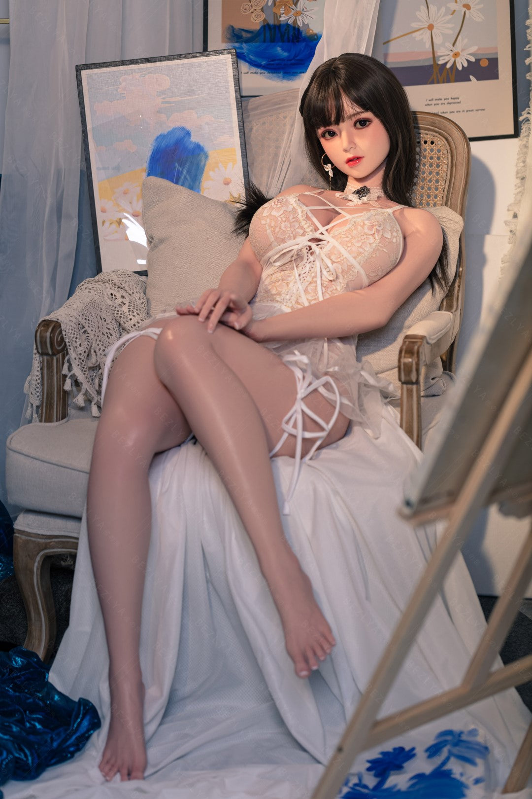 Convallaria seksinukke (Bezlya Doll 155 cm H-cup 2.1 silikoni)