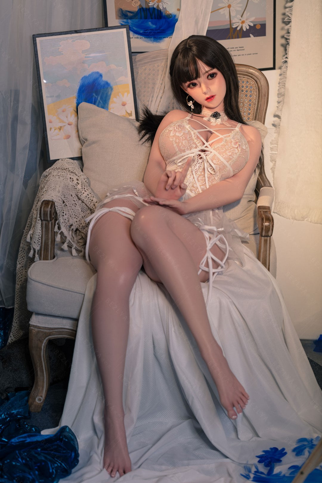 Convallaria seksinukke (Bezlya Doll 155 cm H-cup 2.1 silikoni)