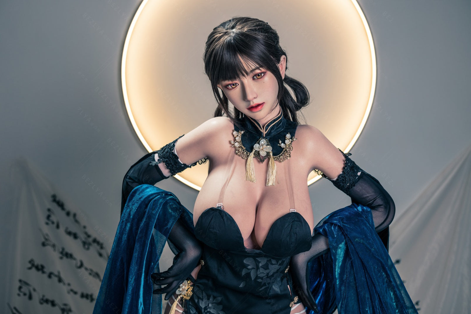 Lagenaria seksinukke (Bezlya Doll 155 cm H-cup 2.1 silikoni)