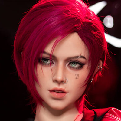 Extra huvud (FunWest Doll TPE Original)