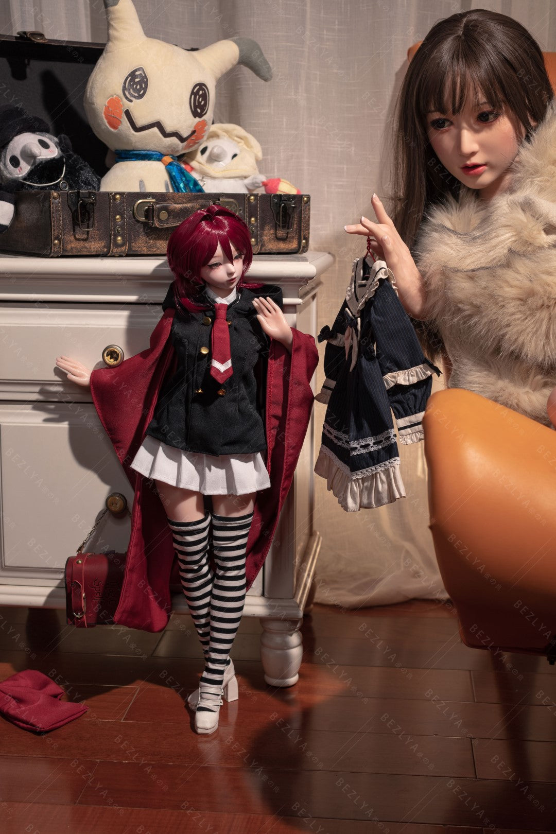 Litsi seksinukke (Bezlya Doll 60 cm C-cup 2.2 silikoni)