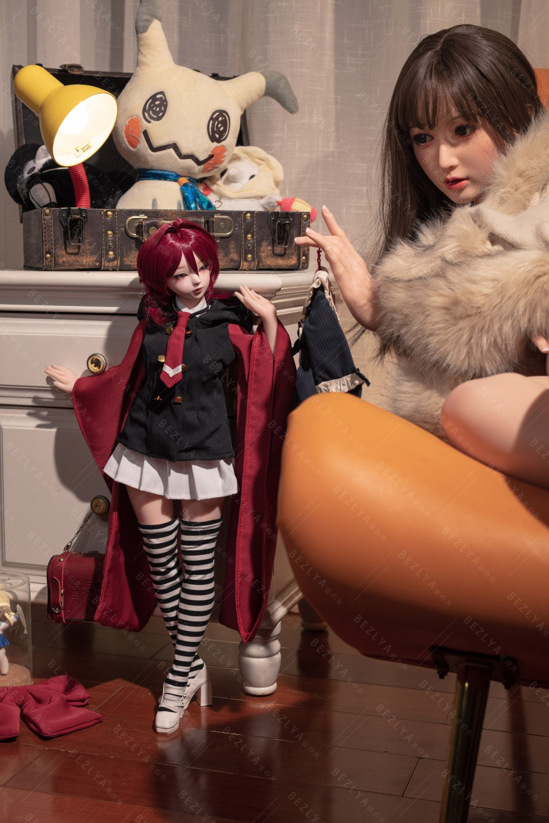 Litsi seksinukke (Bezlya Doll 60 cm C-cup 2.2 silikoni)