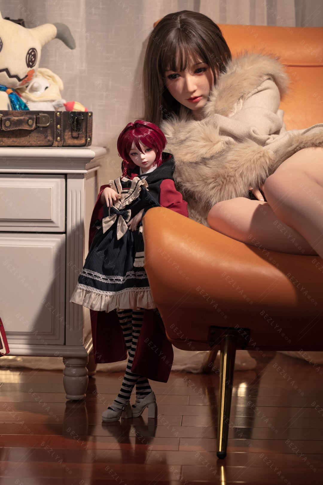 Litsi seksinukke (Bezlya Doll 60 cm c-cup 2.2 silikoni)