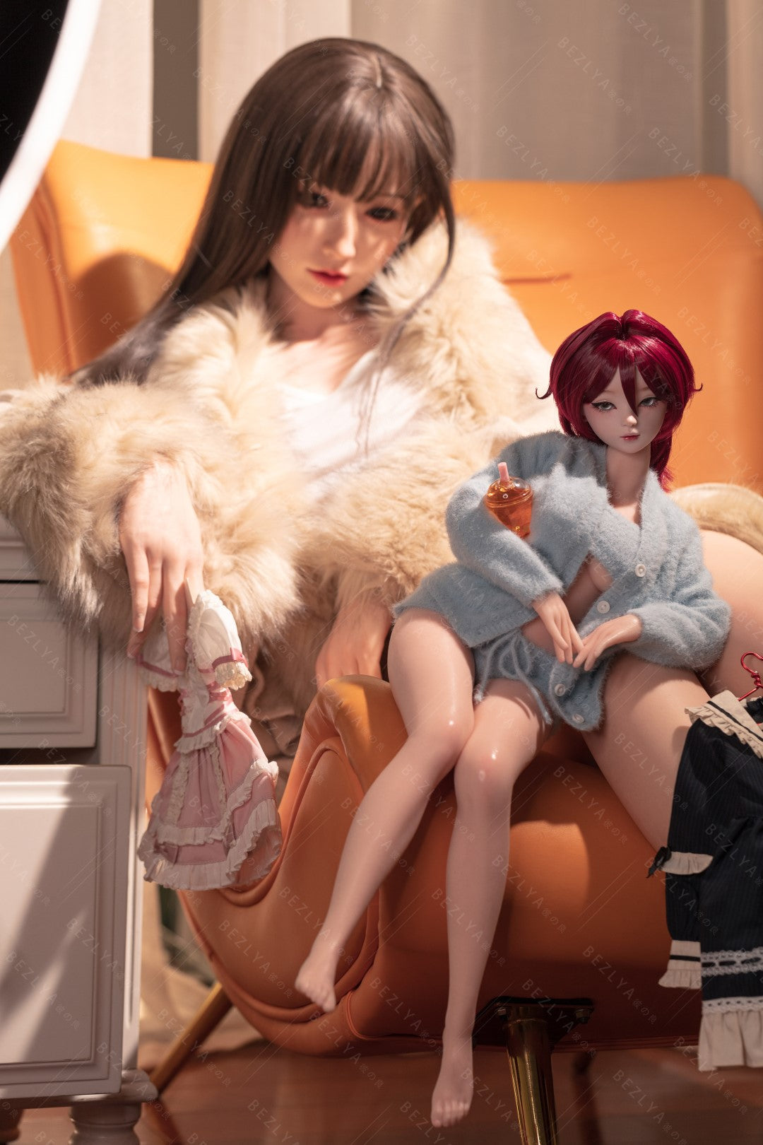 Litsi seksinukke (Bezlya Doll 60 cm C-cup 2.2 silikoni)