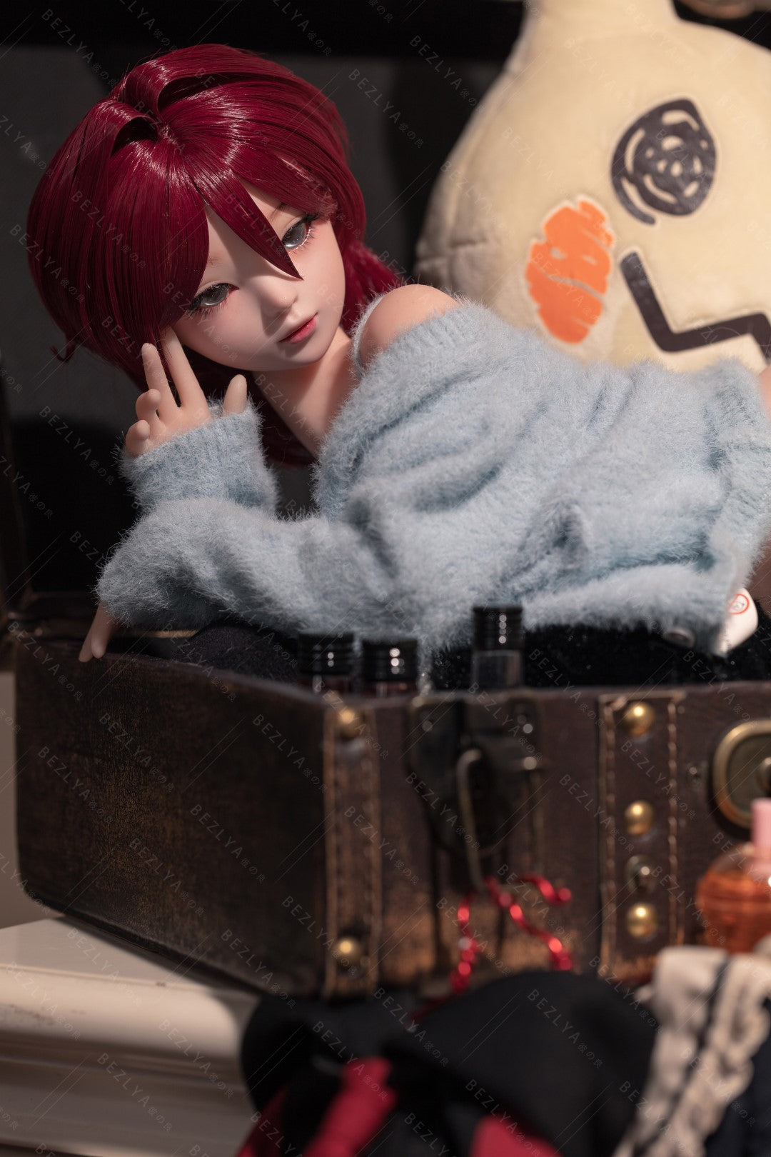 Litsi seksinukke (Bezlya Doll 60 cm C-cup 2.2 silikoni)