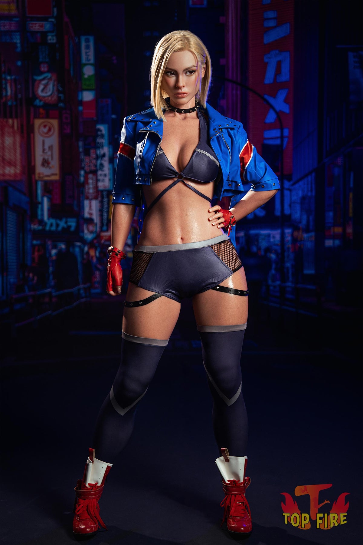 Phoenix Sexdocka (Top Fire Doll 176cm D-kupa T43 Silikon)