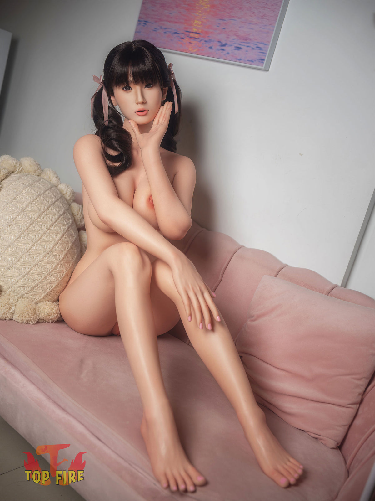 Esther Sexdocka (Top Fire Doll 158cm D-kupa T29 Silikon)