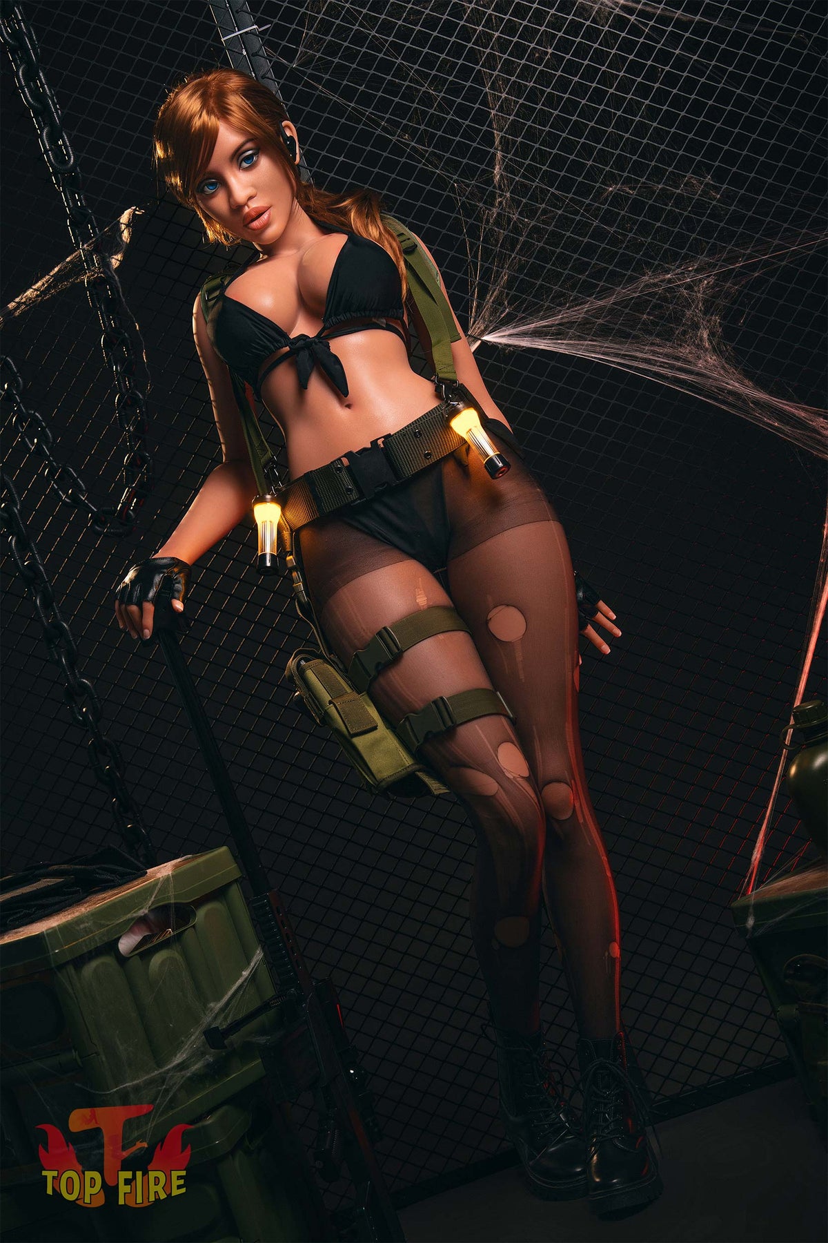 Hedy seksinukke (Top Fire Doll 163cm G-cup T04 silikoni)