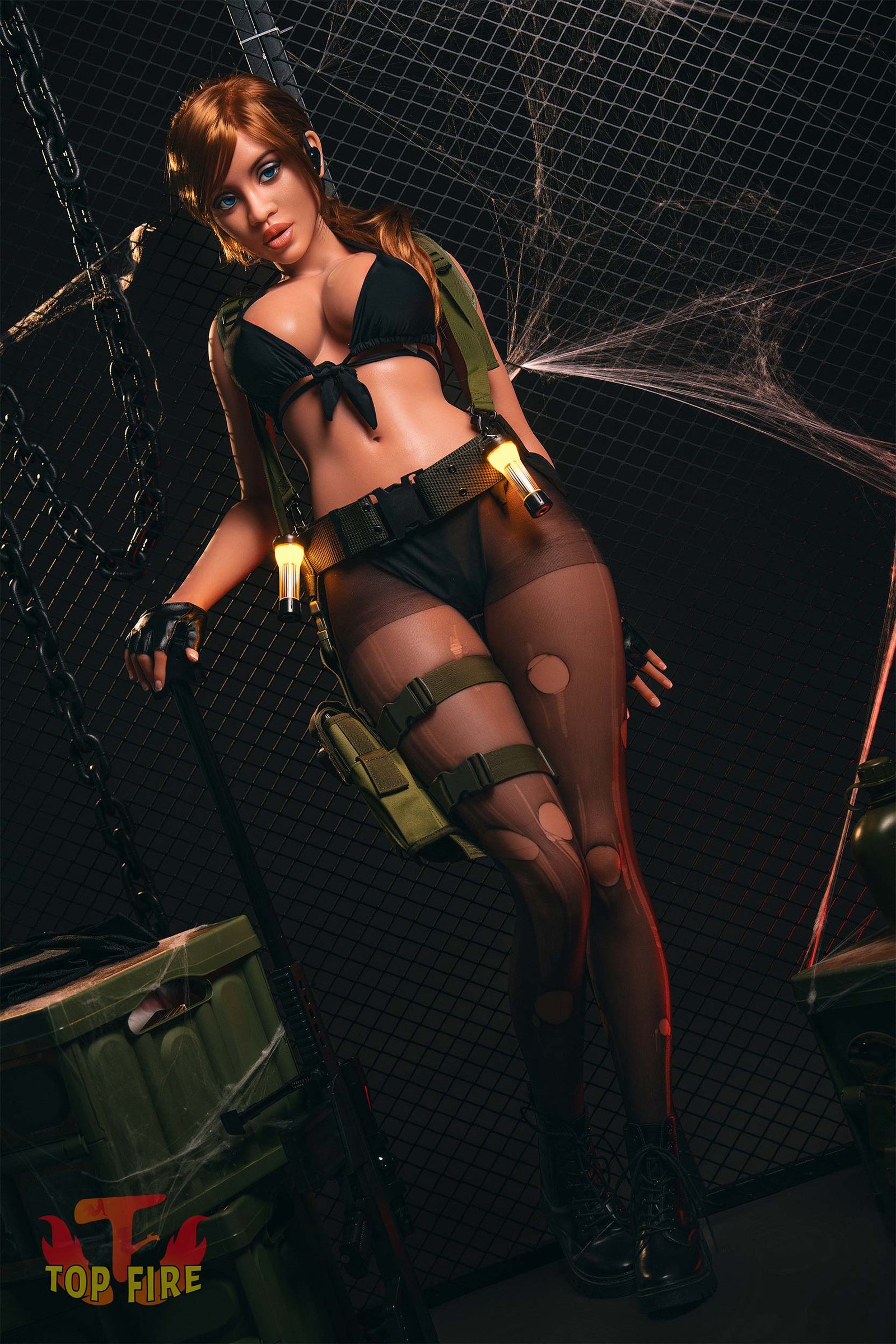 Hedy seksinukke (Top Fire Doll 163cm G-cup T04 silikoni)