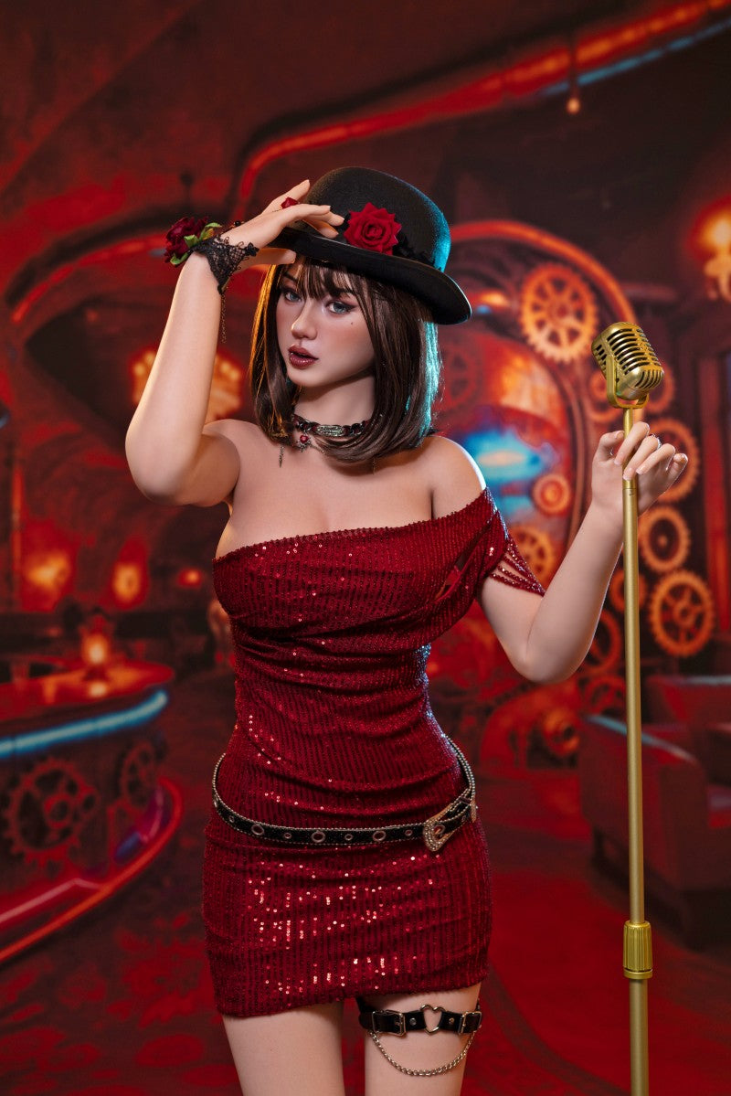 Mika seksinukke (Top Fire Doll 165 cm C-cup T58 silikoni)