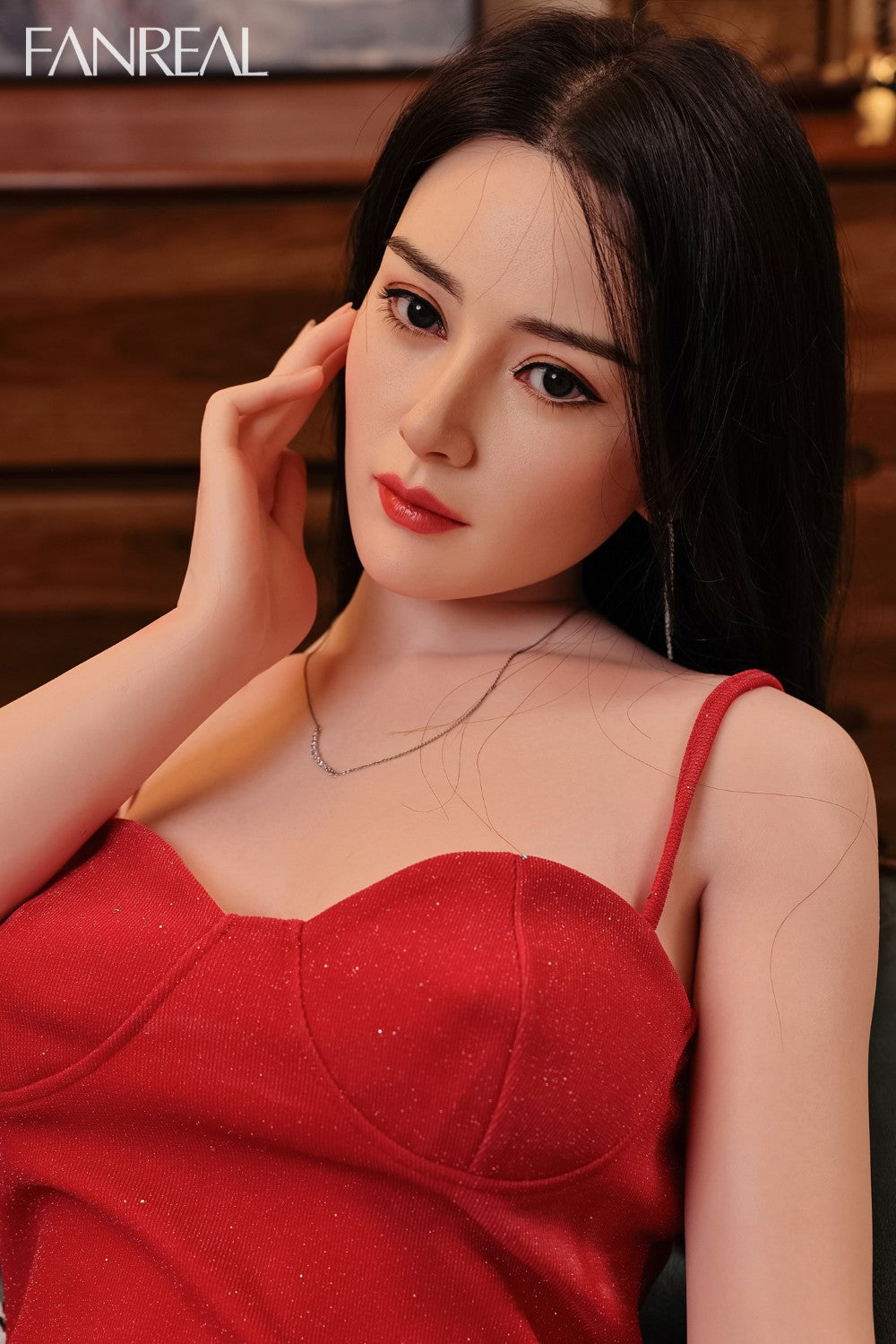 Ling seksinukke (FanReal Doll 170 cm D-cup silikoni)