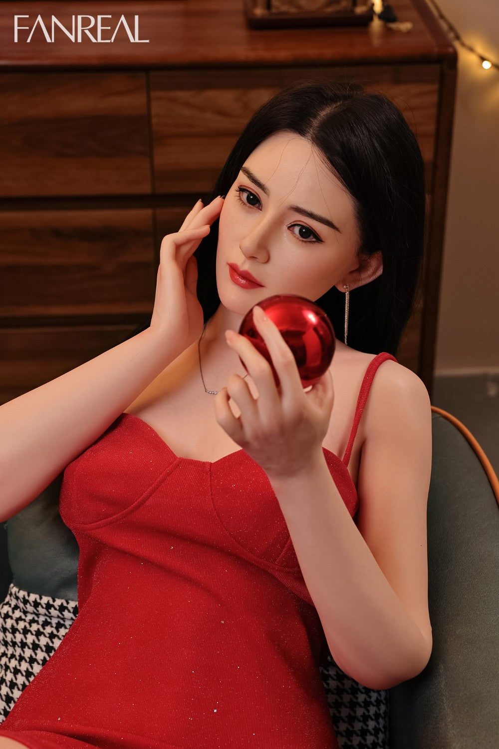 Ling seksinukke (FanReal Doll 170 cm D-cup silikoni)