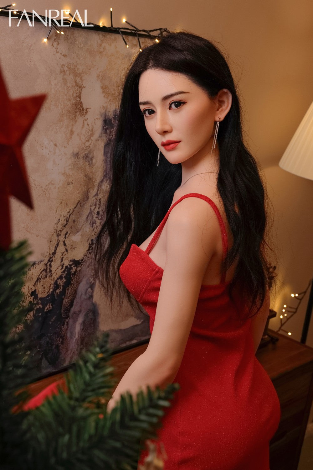 Ling seksinukke (FanReal Doll 170 cm D-cup silikoni)