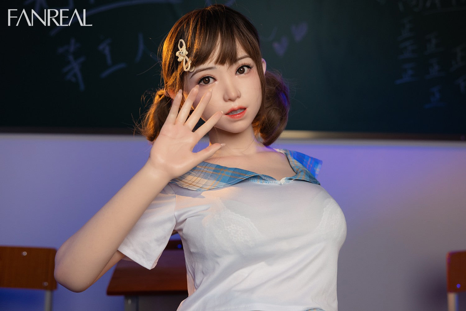 Mo Sexdocka (FanReal Doll 155cm F-kupa Silikon)