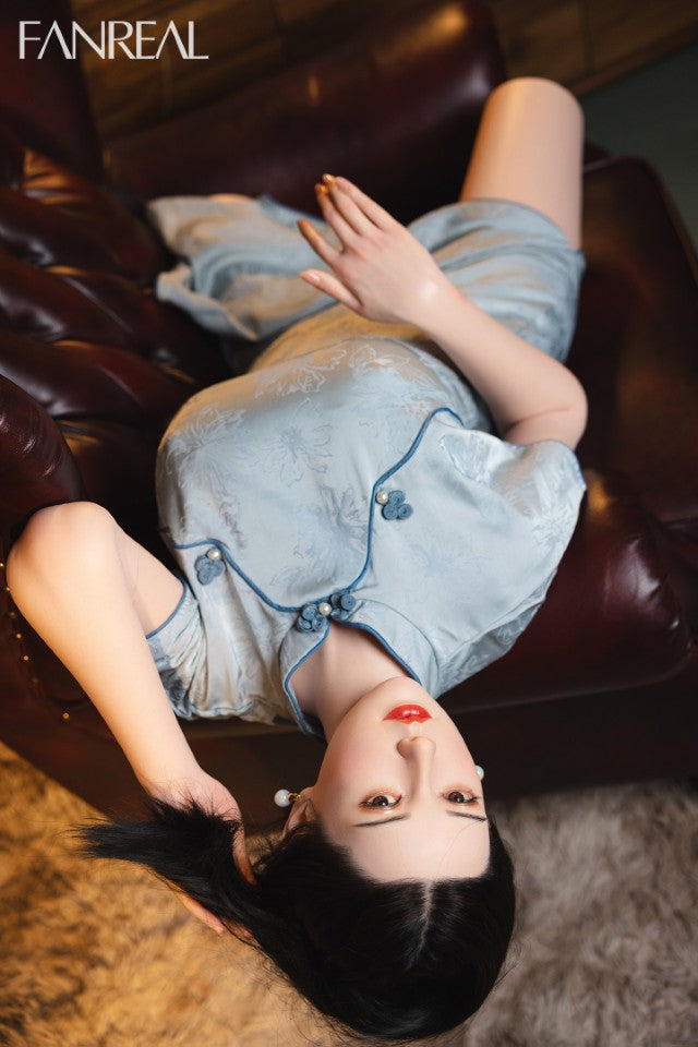 Vivi Torso Sexdocka (FanReal Doll 109cm F-kupa Silikon)