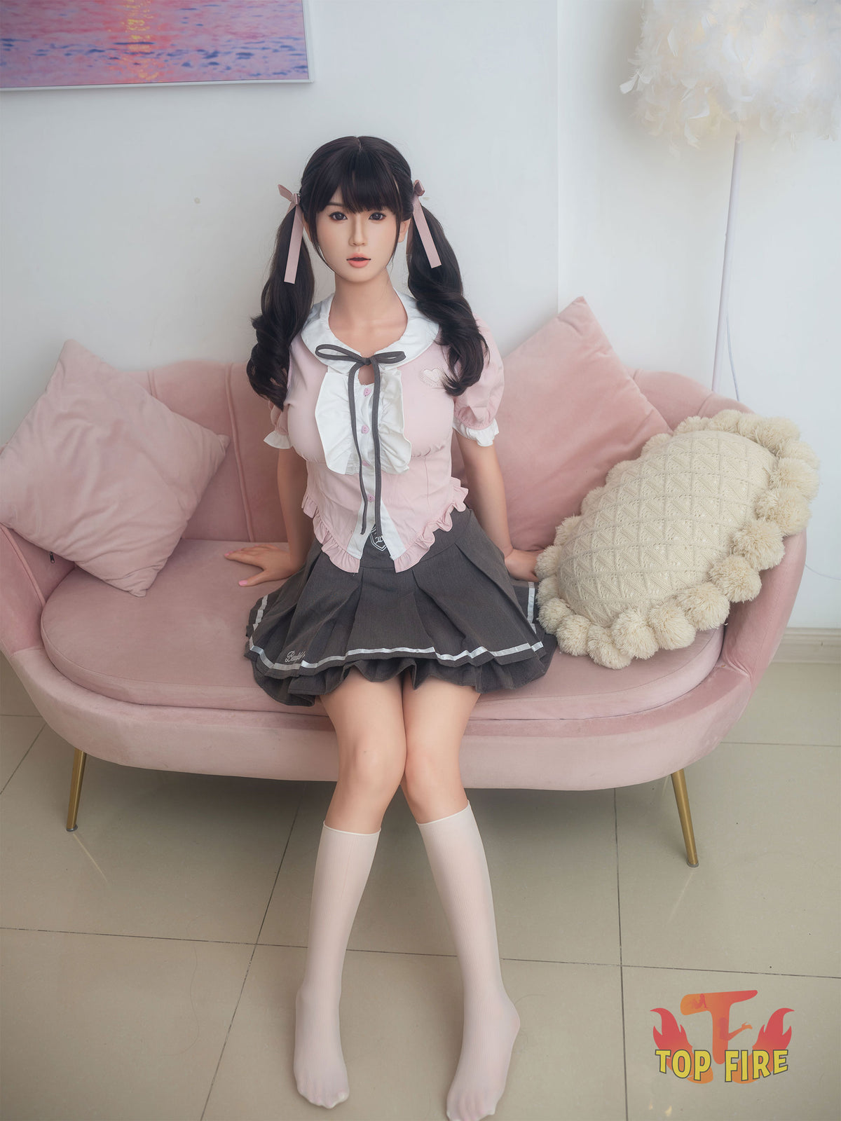 Esther Sexdocka (Top Fire Doll 158cm D-kupa T29 Silikon)