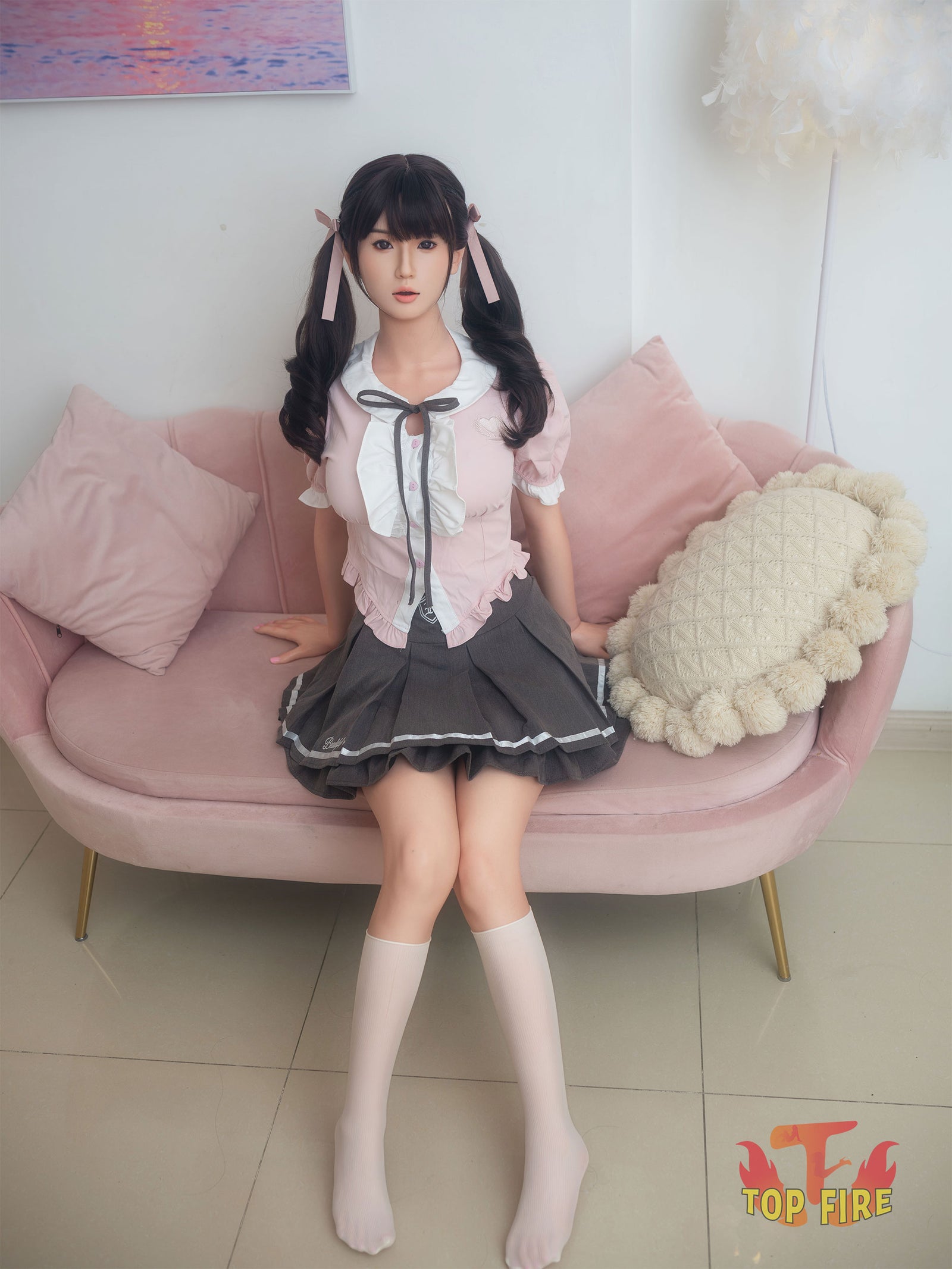 Esther Sexdocka (Top Fire Doll 158cm D-kupa T29 Silikon)