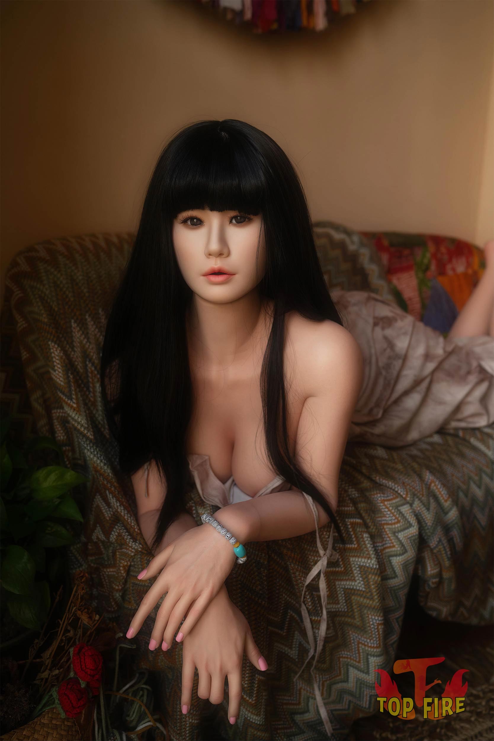 Rose Sexdocka (Top Fire Doll 158cm D-kupa T30 Silikon)