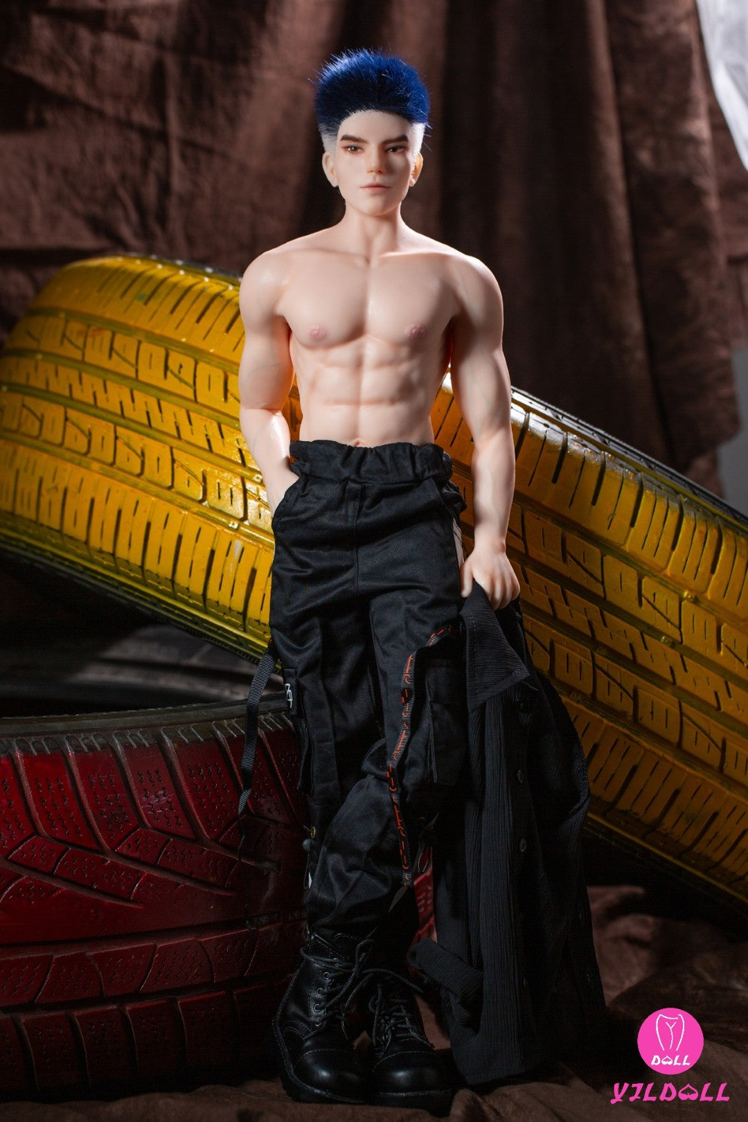 Paul Manlig Sexdocka (YJL Doll 62cm MD015 Silikon)