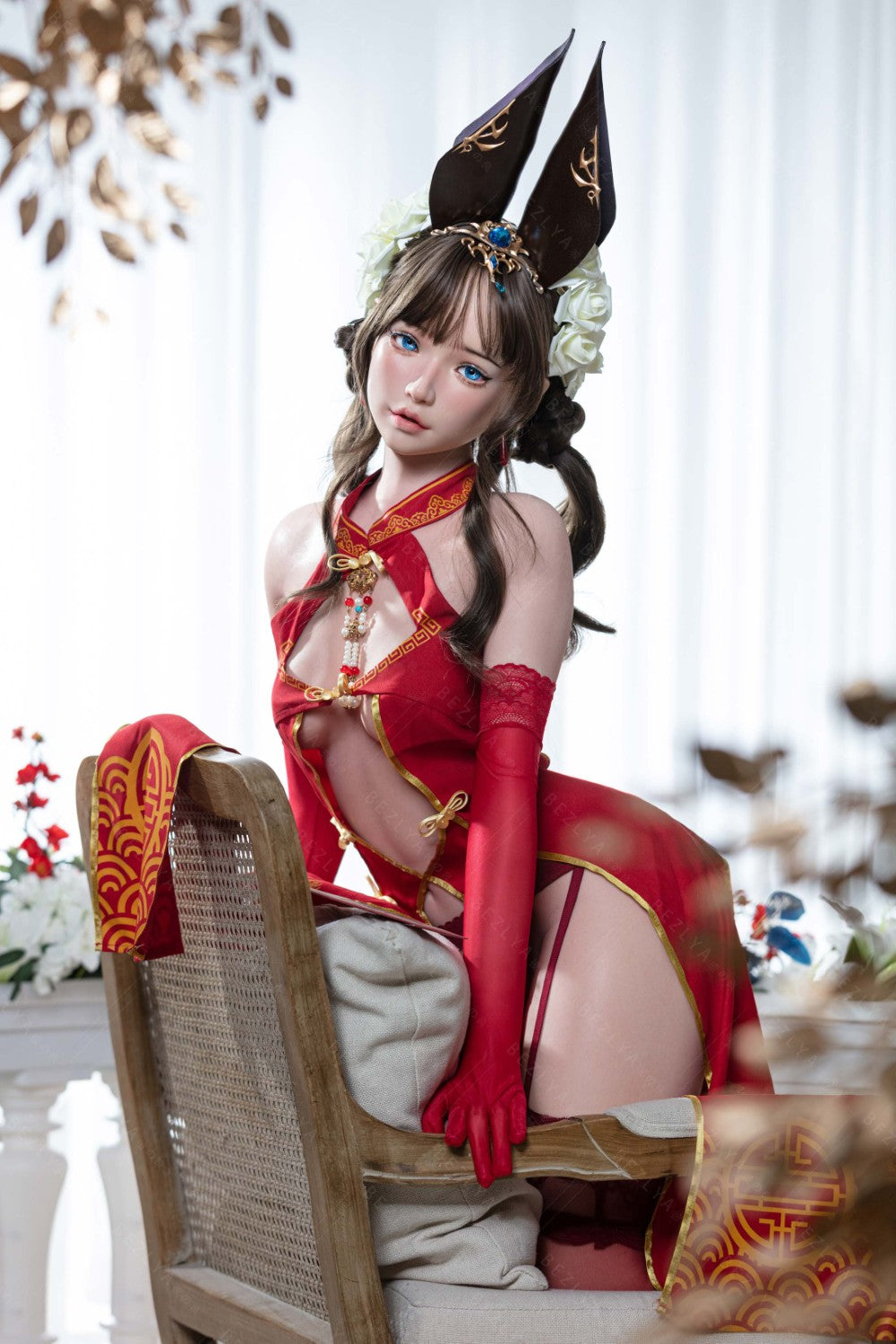 Mandraradora seksinukke (Bezlya Doll 155 cm B-cup 2.1 silikoni)