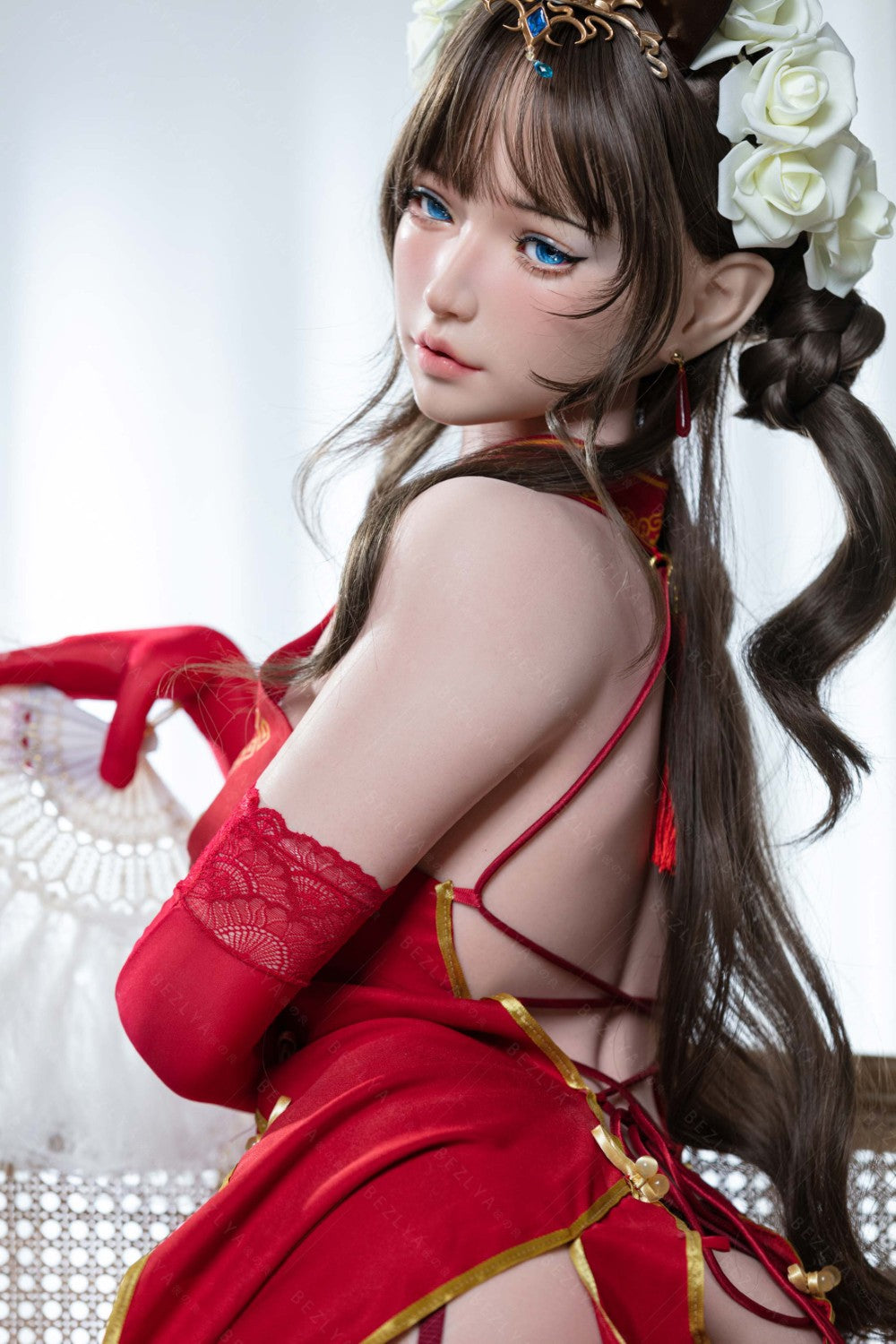 Mandraradora seksinukke (Bezlya Doll 155 cm B-cup 2.1 silikoni)