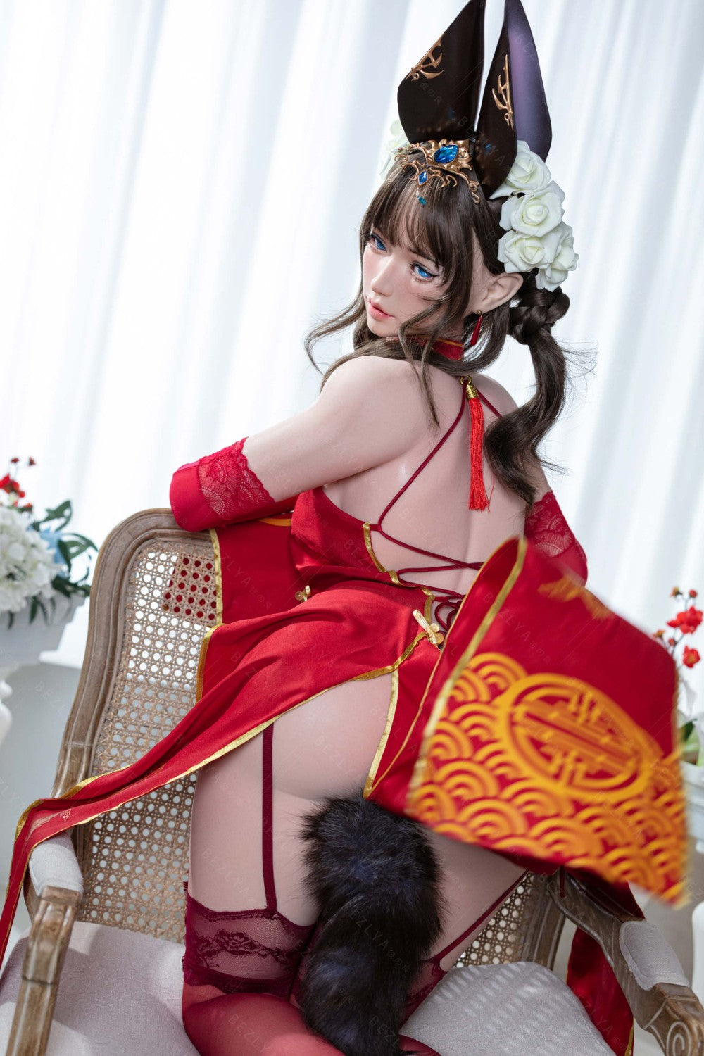 Mandraradora seksinukke (Bezlya Doll 155 cm B-cup 2.1 silikoni)