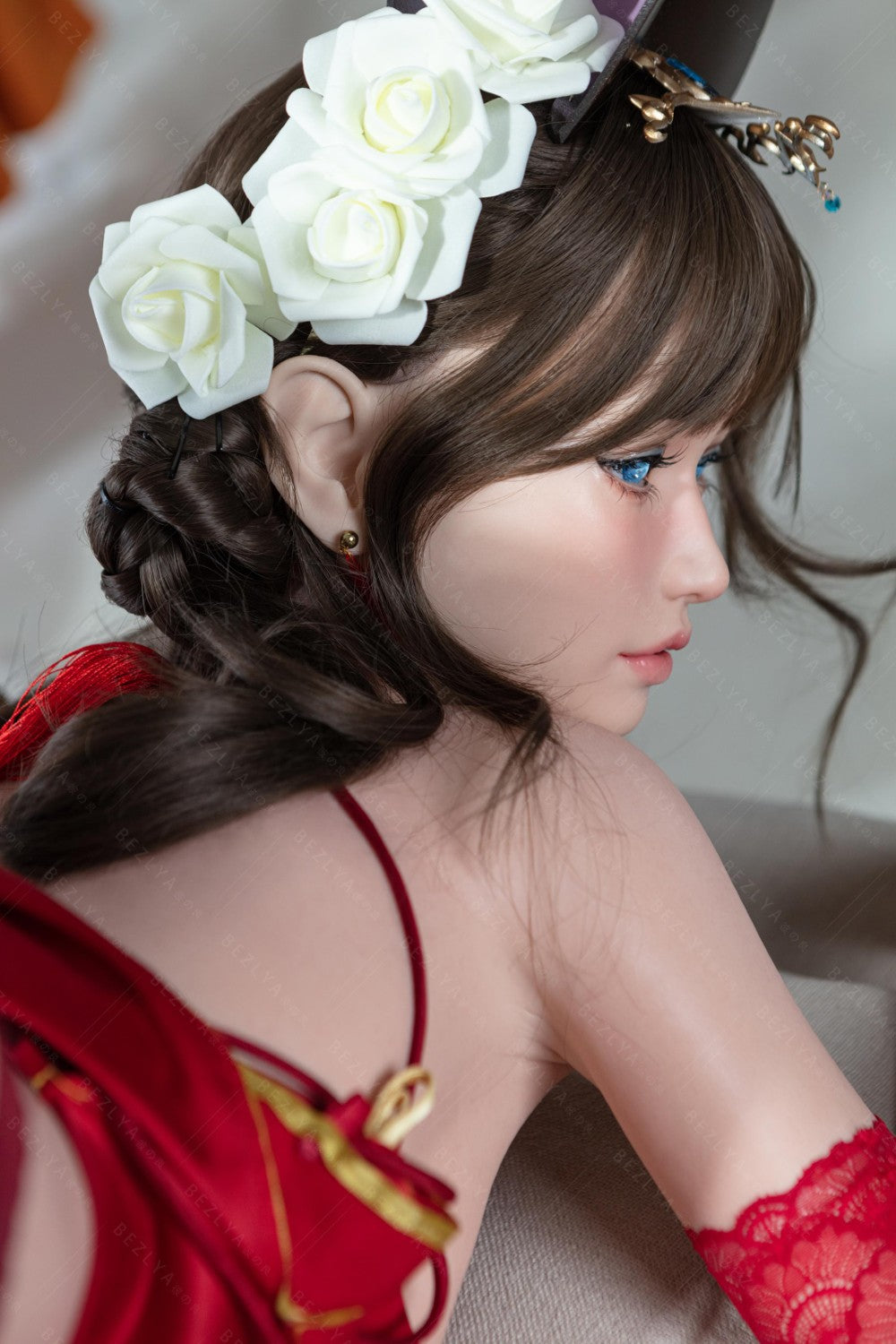 Mandraradora seksinukke (Bezlya Doll 155 cm B-cup 2.1 silikoni)